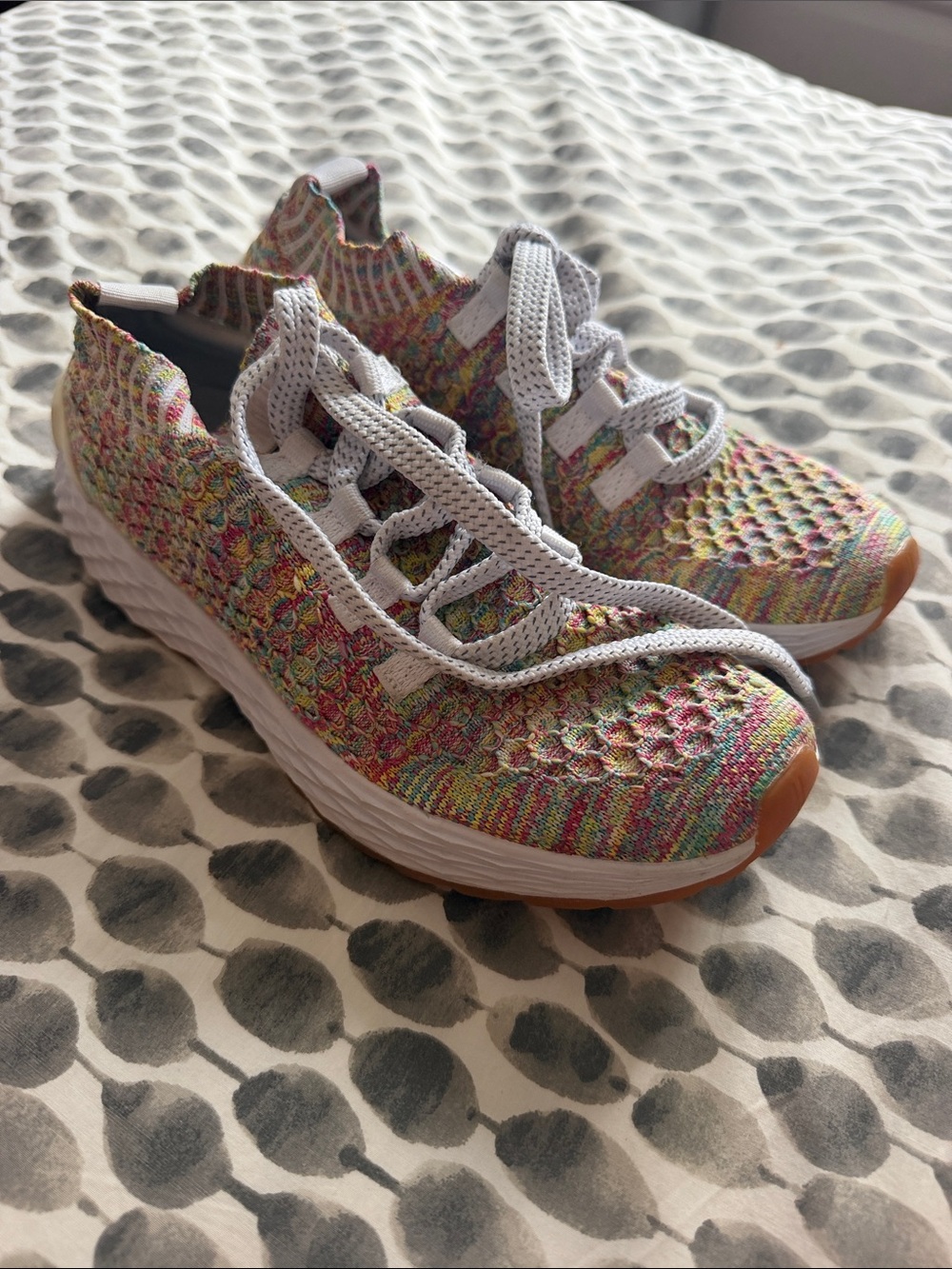 NOBULL. Women’s Multicolor Knit Lace-Up Athletic Sneakers